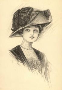 Black and White Bonnet 05