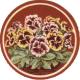 Pansy cutout