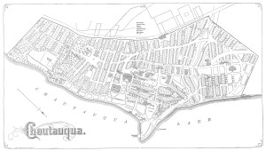 Map of Chautauqua 1874