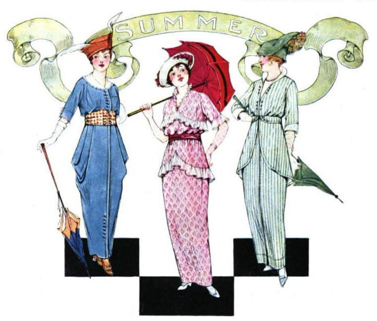 Image from the June 1914 issue of The Woman's Magazine.