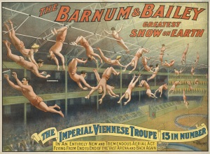 Circus Poster - Acrobats
