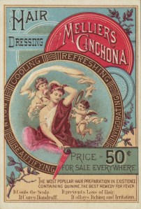 Melliers Hair Dressing with quinine