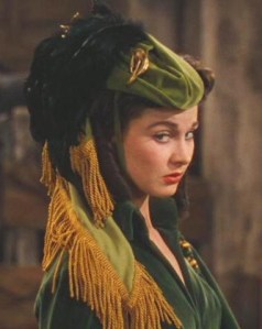 The famous jockey hat worn by Scarlett O’Hara in Gone with the Wind.