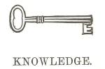 Drawing of a key with the word "Knowledge" written below.