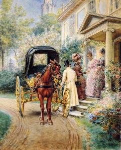 Greeting the Guest by Edward Lamson Henry