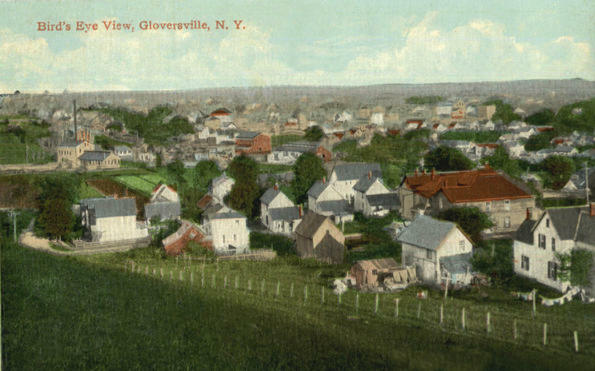 An undated postcard of Gloversville