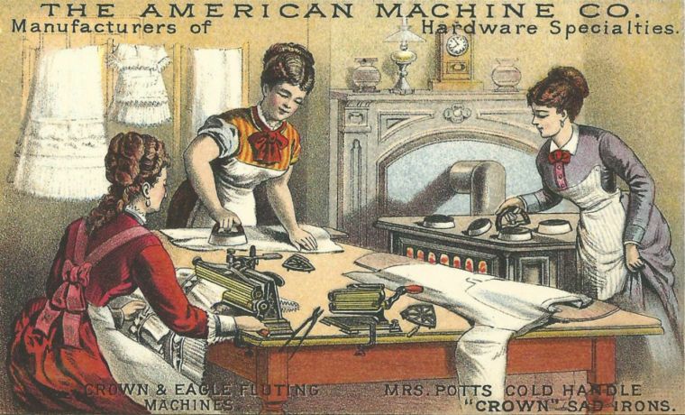 Ironing-Three Ladies