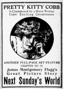 Ad in New York Evening World April 17 1912