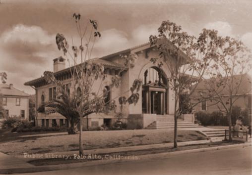 Palo Alto Public Library, circa 1907