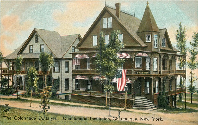 The Colonnade Cottages, 1908.