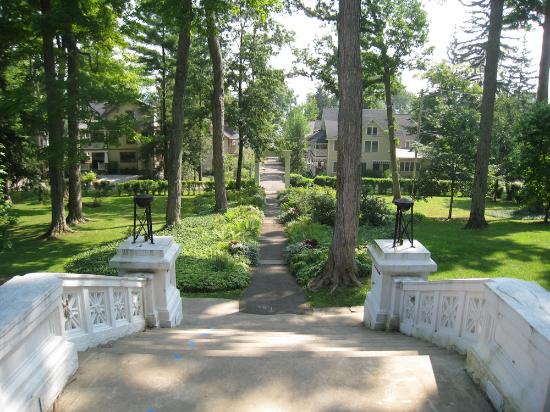 The view from the top of the steps of the Hall of Philosophy; photo courtesy of TripAdvisor.com