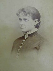An early, undated photo of Grace Livingston Hill