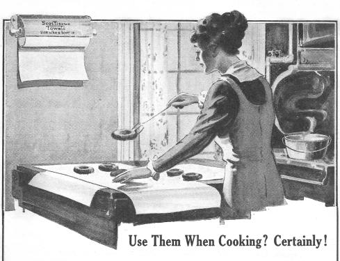 Scott Towels ad 1915