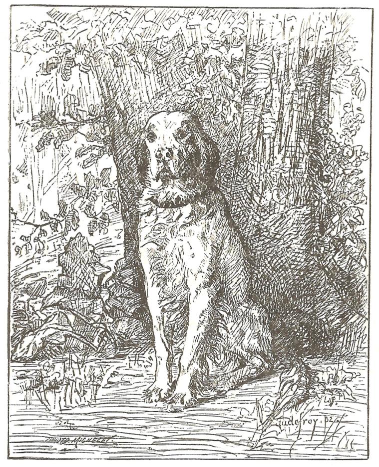 An original illustration for A Sevenfold Trouble, published in an 1887 edition of The Pansy.