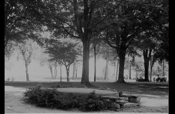 The original 1874 speaker's platform (ciweb.org).