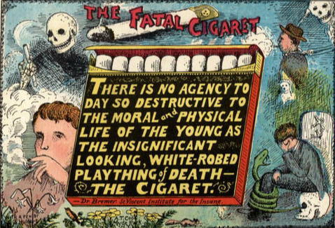 Admonition Cigarette