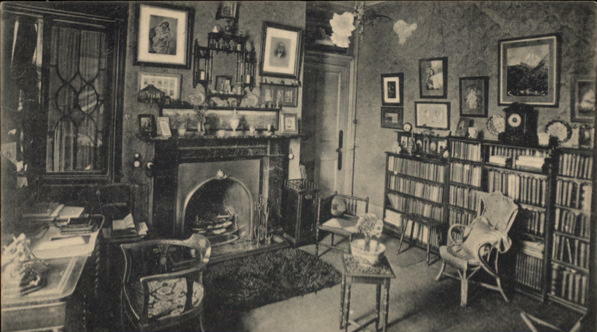 The president's study at a small training college