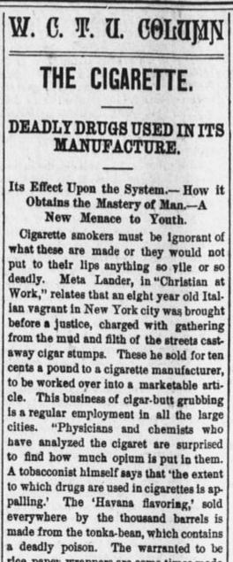 From The Enterprise (Wellington, Ohio). September 13, 1893.
