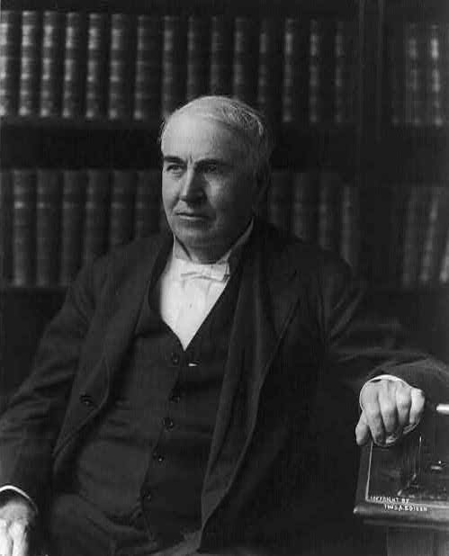 Thomas Edison in 1913.