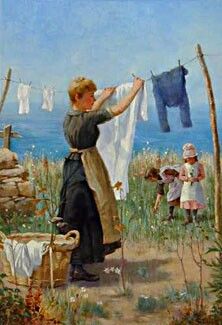 Apron and Laundry