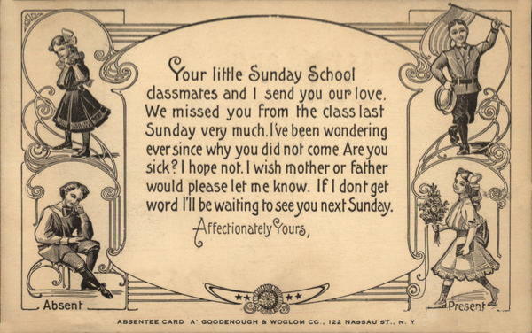 Come to Church card00361_fr