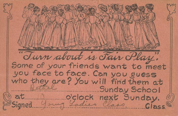 Come to Sunday School 1911