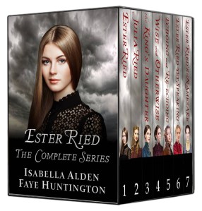 Boxed set e-book cover for Ester Ried, the Complete Series. 