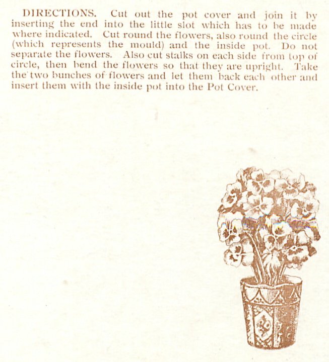 Pansies instructions