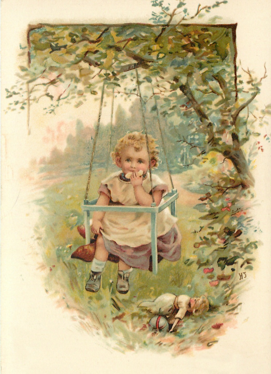 Baby in Swing