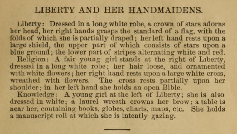 From School and Parlour Tableaux by Sarah Stocking