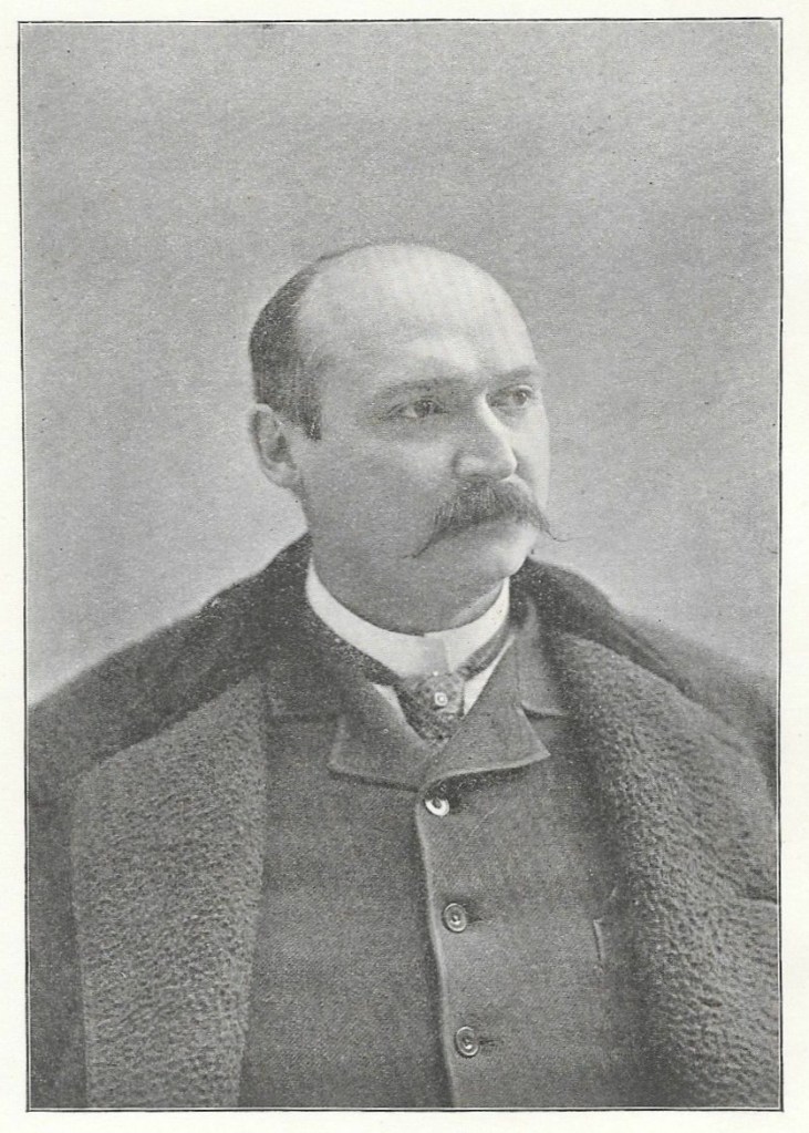 Black and white photograph of P. A. Burdick.