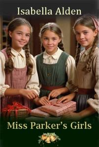 Cover image of three girls standing at a table where they are wrapping Christmas gifts.